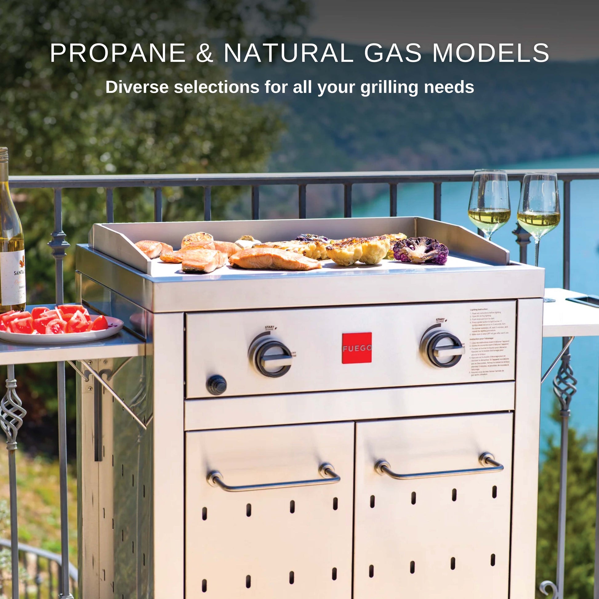 Fuego F27S 304SS Gas Griddle