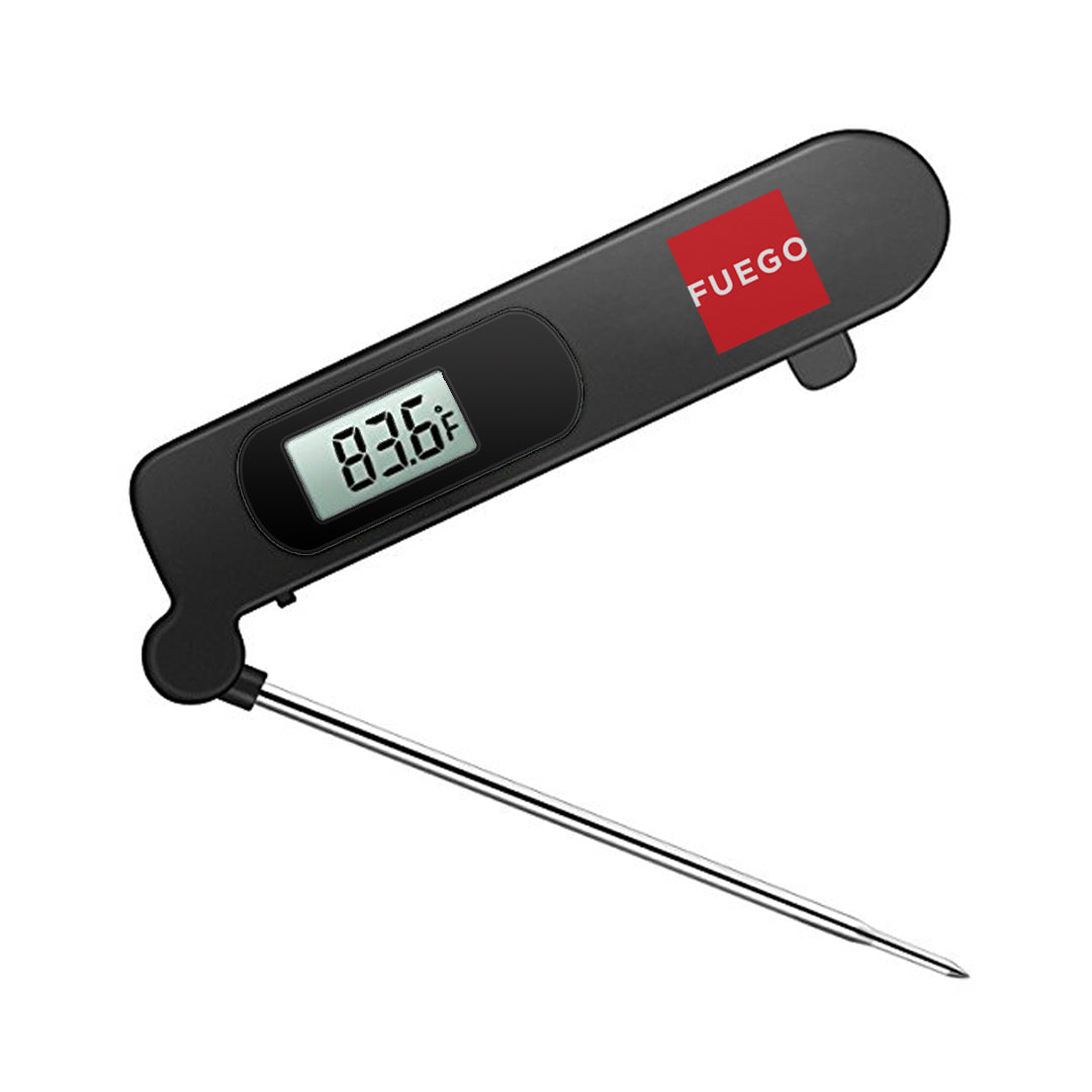 Flamen Instant Read Digital Meat Thermometer (Black) HK3239 - The Home Depot