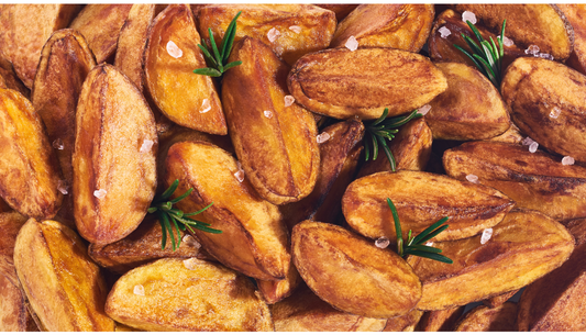 grilled potatoes