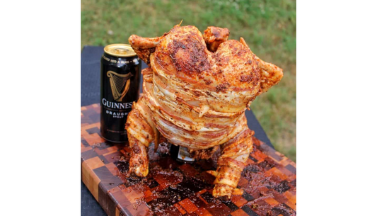 St. Patricks Day Beer Can Chicken