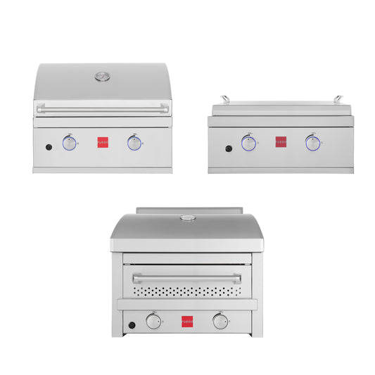 Fuego 304SS Built-In F27S-B  | F27S-Griddle-B | F27S-Pizza