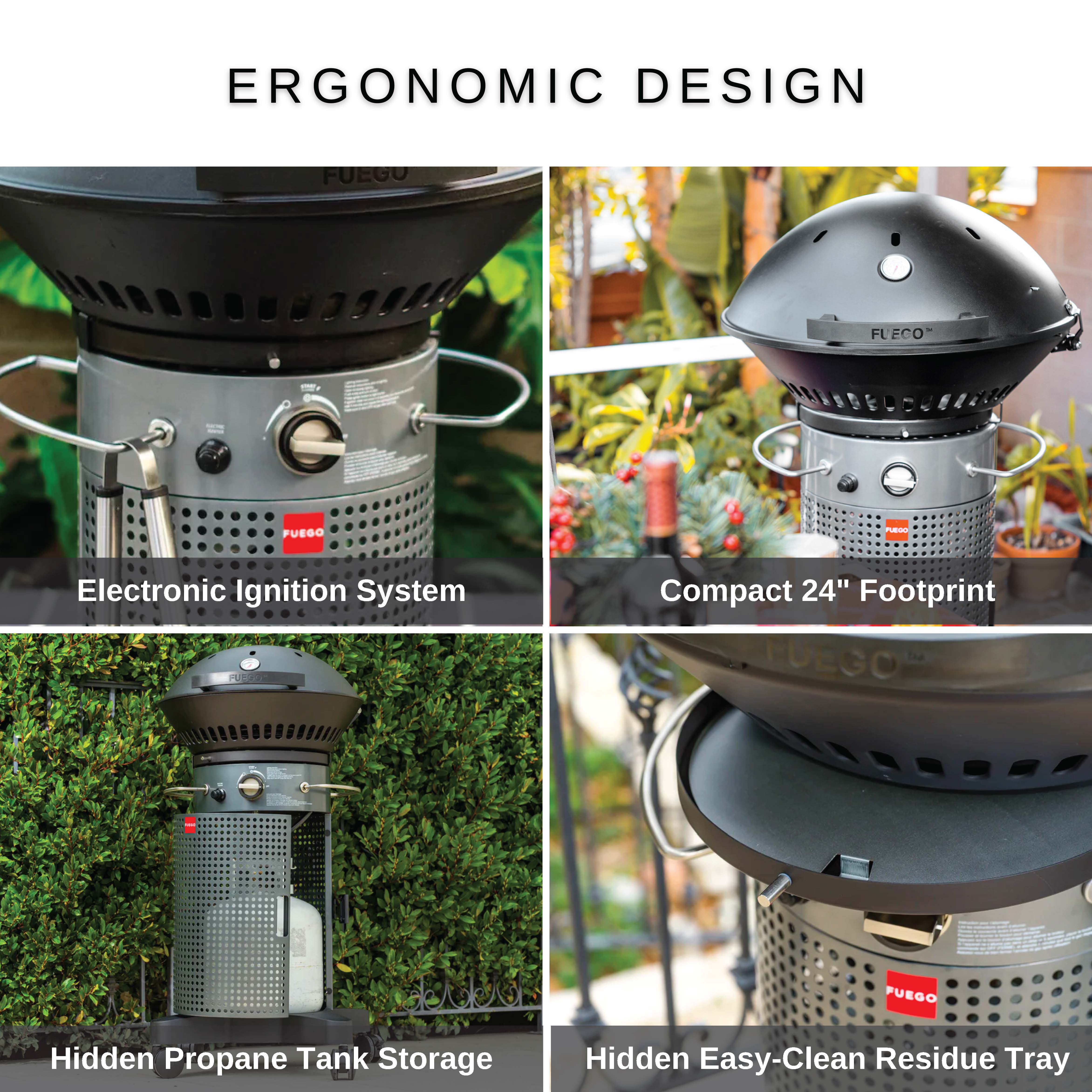 Propane Tank Starting A Gas Grill Get Your Fuego F24C Grill Online